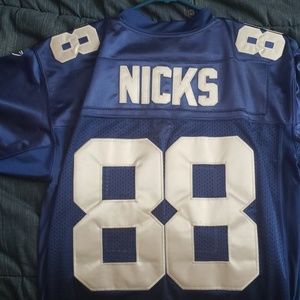 Hakeem nicks new York giants jersey